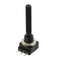 Potentiometru rotativ, 220Ω, mono, liniar, 200mW, PIHER, PC16SH10IP06221A2020TA, T201602