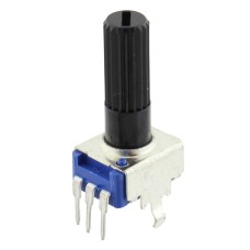 Potentiometru rotativ, 5kΩ, mono, liniar, 125mW, SR PASSIVES, R9011-1-5K, T201821