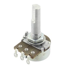 Potentiometru rotativ, 10kΩ, mono, liniar, 200mW, TELPOD, PR185-10KA-25P-5, T201645