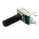 Potentiometru rotativ, 100kΩ, fara filet de montare, mono, linear, 125mW, SR PASSIVES, R9011-2-100K, T201822