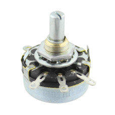 Potentiometru rotativ, 15kΩ, mono, liniar, 2W, TELPOD, SP1.2-15K-A, T201855