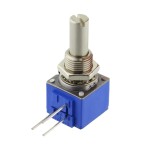 Potentiometru axial, cermet, 1kΩ, 2W, BOURNS, 81A1A-B28-A10L, T201916