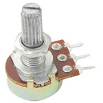 Potentiometru rotativ 20K, liniar, mono - 161004 Potentiometru rotativ 20K, liniar, mono - 161004