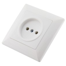 Priza retea, simpla, fara impamantare, intenc, 250V, 16A, 130180