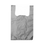 Punga polietilena, gri, mat, 320x500mm, 100 bucati - 134018