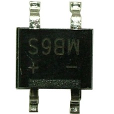Punte redresoare 0,8A, 600V, SMD, MB6S - 133071