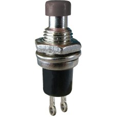 Push buton fara retinere, negru, 27x9mm, 124700 Push buton fara retinere, negru, 27x9mm, 124700