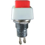 Intrerupator fara retinere, rosu, 2A, 250V, 32x15mm, 124702