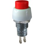 Push buton cu retinere, rosu, 2A, 250V, 33x15mm, 124705