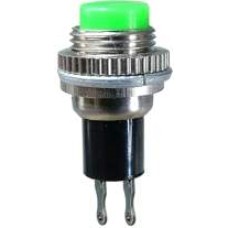 Push buton fara retinere, verde, 25x13mm, 124709