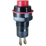 Push buton cu retinere, rosu, 32x15mm, 124713