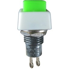 Push buton cu retinere, verde, 2A, 250V, 32x15mm, 124716 Push buton cu retinere, verde, 2A, 250V, 32x15mm, 124716