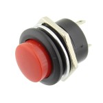 Push buton fara retinere, rosu, 20x19mm, 124734