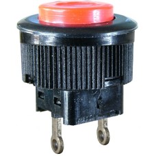 Intrerupator fara retinere, rosu, 21x16mm, 124737