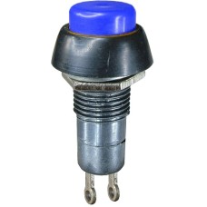 Push buton cu retinere, albastru, 3A, 250V, 39x18mm, 124744 Push buton cu retinere, albastru, 3A, 250V, 39x18mm, 124744