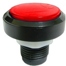 Push buton fara retinere, rosu, 15A, 250V, 124772