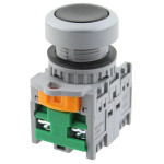 Push buton fara retinere, 2 contacte, negru, 125041