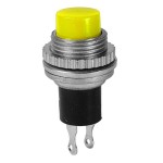 Intrerupator fara retinere, galben, 25x13mm, 168419