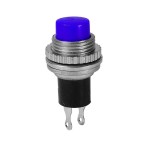Intrerupator fara retinere, ON-OFF, 25x13mm, albastru, 168420 Intrerupator fara retinere, ON-OFF, 25x13mm, albastru, 168420