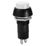 Intrerupator fara retinere, 3A, 250V, 39x18mm, alb, 168544 Intrerupator fara retinere, 3A, 250V, 39x18mm, alb, 168544