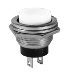 Intrerupator fara retinere, 3A, 125V, 24x19mm, alb, 168580