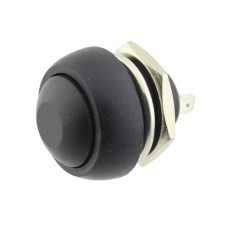 Intrerupator fara retinere, 21x17 mm, negru, 168670 Intrerupator fara retinere, 21x17 mm, negru, 168670