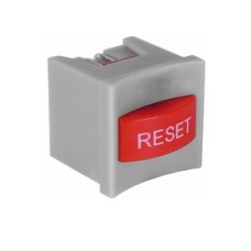Buton reset, fara retinere, 19x15x15mm, rosu, 168777 Buton reset, fara retinere, 19x15x15mm, rosu, 168777