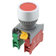 Intrerupator actionat prin apasare, 22mm, seria PBF22, IP65, AUSPICIOUS, PBF22-1O/C R, T232387