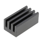 Radiator de racire, AL6063-T5, 12,7x6,35x4,83mm, Stonecold - 006142