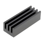 Radiator de racire, AL6063-T5, 19,05x6,35x4,83mm, Stonecold - 006143