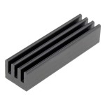 Radiator de racire, AL6063-T5, 25,4x6,35x4,83mm, Stonecold - 006144