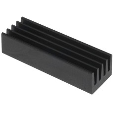 Radiator DIL-IC, PLCC, SMD, 26x8x6mm, Fischer Elektronik - 006187