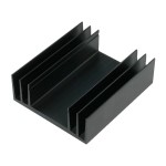 Radiator pentru capsule TO3, 75x65x24mm, Alutronic - 006201