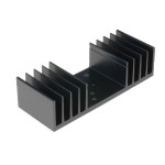 Radiator pentru capsule TO3, 37,5x97x25mm, Alutronic - 006202