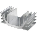 Radiator aluminiu 40x74x30mm - 006204