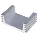 Radiator aluminiu 25x40x15mm - 006218