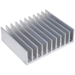 Radiator aluminiu, 100x124x35mm - 006235 Radiator aluminiu, 100x124x35mm - 006235