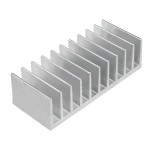 Radiator aluminiu, 50x124x35mm - 006238