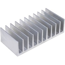 Radiator aluminiu, 60x124x35mm - 006240