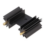 Radiator SOT32, TO220, TO3P, 25,4mm, Fischer Elektronik - 006279