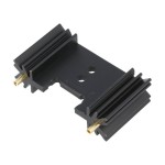 Radiator capsule TO220,TO3P, 25,4x45x12,7mm, Fischer Elektronik - 006310