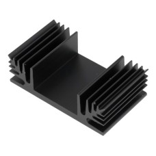 Radiator pentru capsule TO3, 37,5x65x20mm, Fischer Elektronik - 006336