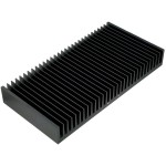 Radiator aluminiu, 150x300x40mm, Fischer Elektronik - 006347