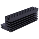 Radiator capsule TO220, 84x30x31mm, Fischer Elektronik - 006358