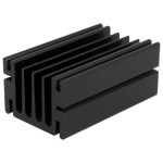 Radiator capsule TO220, 75x46x33mm, Fischer Elektronik - 006374