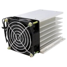 Radiator pentru relee trifazice, cu ventilator 220V, QLT Power - 006394