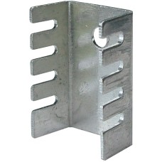 Radiator aluminiu, 21x14x9 mm, pentru capsule TO202, TO220 - 131300