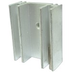 Radiator aluminiu TO126, 28x23x10mm - 131313