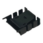 Radiator presat, aluminiu, 25mm x 25mm, negru, STONECOLD, HS-012, T136806 Radiator presat, aluminiu, 25mm x 25mm, negru, STONECOLD, HS-012, T136806