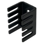 Radiator presat, aluminiu, 19.05mm x 13.21mm, neagra, STONECOLD, HS-S03, T136850 Radiator presat, aluminiu, 19.05mm x 13.21mm, neagra, STONECOLD, HS-S03, T136850